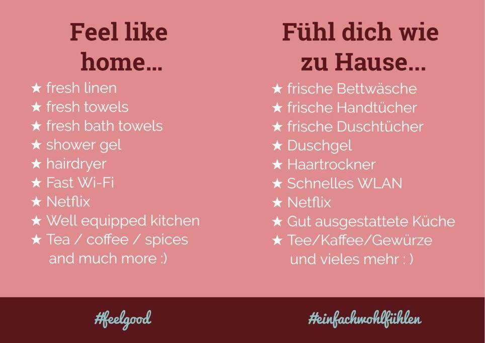 Messe Ausstattung Netflix Wlan Apartment *